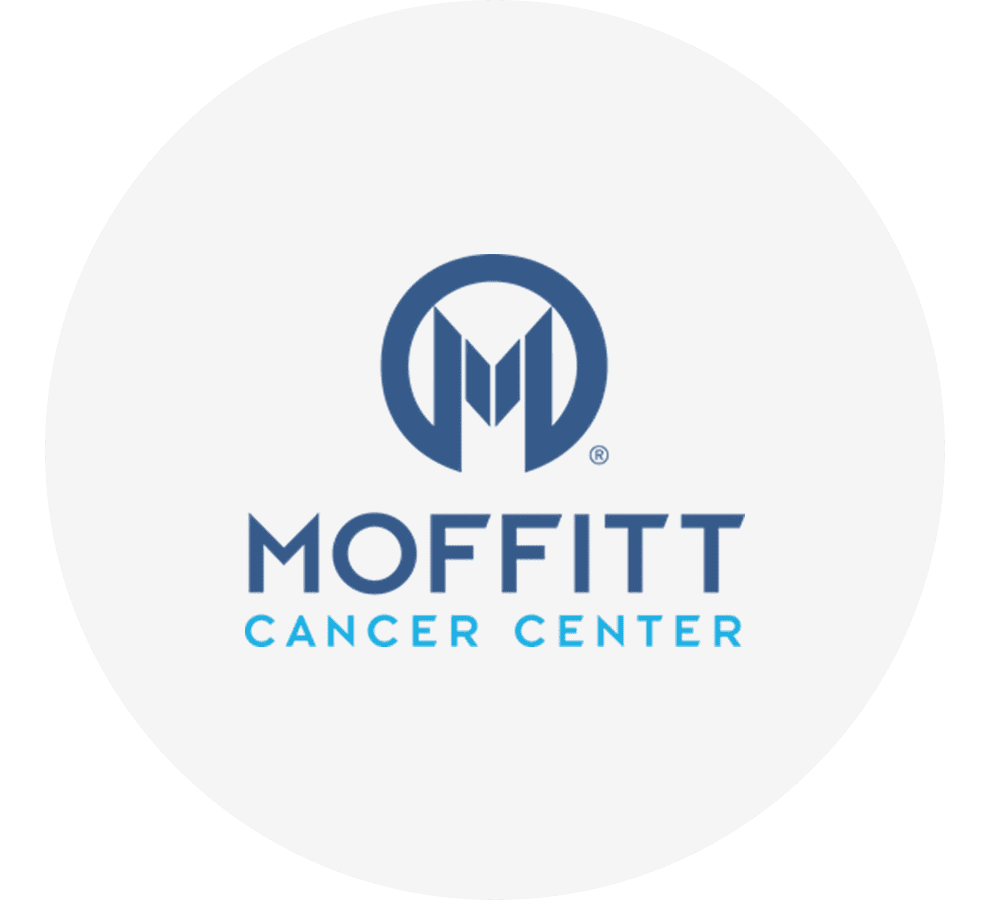 moffitt-cancer-center-circular-emblem-logo-sita. Moffitt Cancer Center logo with circular emblem and text.